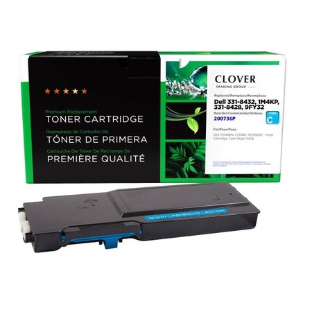 Clover Imaging Group Imaging Remanufactured High Yield Cyan Toner Cartridge 200736P